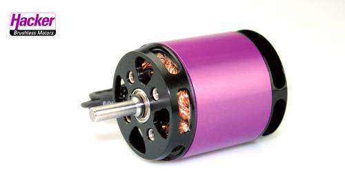 Hacker A50-12L V4 Flugmodell Brushless Elektromotor kV (U/min pro Volt): 355 Windungen (Turns): 12 von Hacker