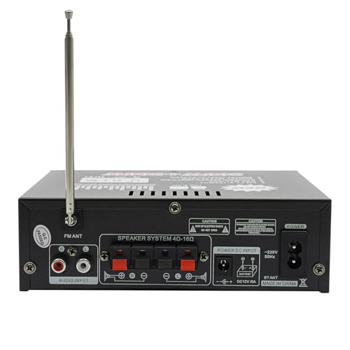 10Hz-20KHz Stereo Verstärker Empfänger Bluetooth Mini Audio Amp Audio Leistungsverstärker-Empfänger Receiver mit USB SD Slot,Bluetooth,MP3,Fernbedienung 10Hz-20KHz Stereo Verstärker Empfänger Bluetooth Mini Audio Amp Audio Leistungsverstärker-Empfänger Receiver mit USB SD Slot,Bluetooth,MP3,Fernbedienung von Hadwigger