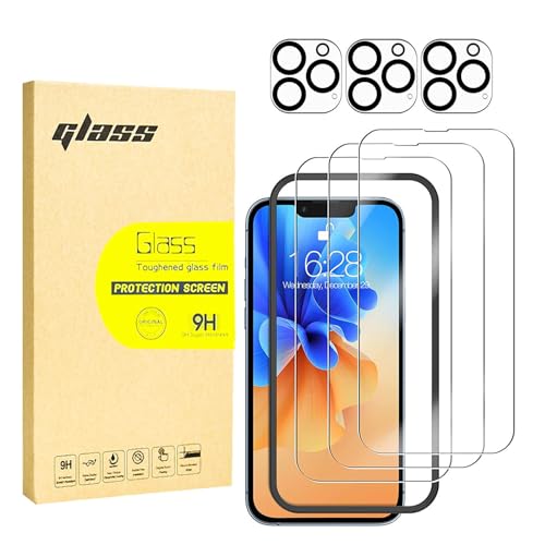 Hadwii 3 Stück Schutzfolie für iPhone 14 Pro Panzer Schutz Glas und 3 Stücke Kamera Schutzglas 9H Härte Panzerfolie HD Displayschutz Kameraschutz Anti- Kratzer für iPhone 14 Pro Hadwii 3 Stück Schutzfolie für iPhone 14 Pro Panzer Schutz Glas und 3 Stücke Kamera Schutzglas 9H Härte Panzerfolie HD Displayschutz Kameraschutz Anti- Kratzer für iPhone 14 Pro von Hadwii