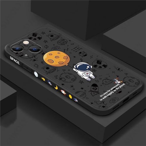 Hadwii Handyhülle für iPhone 15 Pro Max Hülle mit 1 Stück Schutzfolie Schwarz Silikon Ultra Dünn Kameraschutz Rundumschutz Anti-Kratzer Astronaut Muster Case für iPhone 15 Pro Max Hadwii Handyhülle für iPhone 15 Pro Max Hülle mit 1 Stück Schutzfolie Schwarz Silikon Ultra Dünn Kameraschutz Rundumschutz Anti-Kratzer Astronaut Muster Case für iPhone 15 Pro Max von Hadwii
