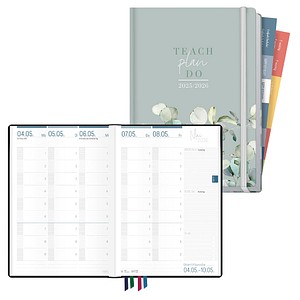 Häfft® Verlag Lehrerkalender August 2025 - Juli 2026 grau von Häfft® Verlag