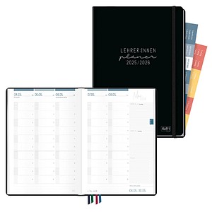 Häfft® Verlag Lehrerkalender August 2025 - Juli 2026 schwarz von Häfft® Verlag