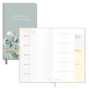 Häfft® Verlag Schülerkalender slim August 2025 - September 2026 grün von Häfft® Verlag