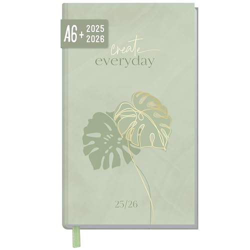 Häfft-Timer A6 Slim 2025/2026 "Green Monstera" Schüler-Kalender im Hosentaschenformat - Schüler-Planer, Schulplaner, Studienplaner/Semesterplaner für Oberstufe, Ausbildung oder Studium Häfft-Timer A6 Slim 2025/2026 "Green Monstera" Schüler-Kalender im Hosentaschenformat - Schüler-Planer, Schulplaner, Studienplaner/Semesterplaner für Oberstufe, Ausbildung oder Studium von Häfft