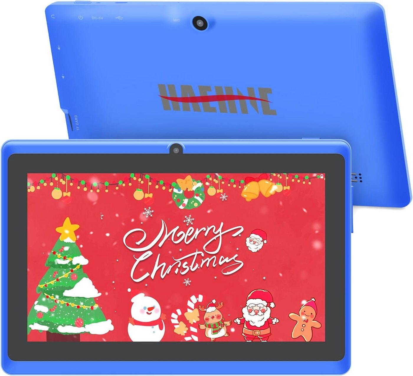 Haehne Q88 Tablet (7, 8 GB, Android 5, 2,4G, Tablet PC Quad Core A33,Dual Kameras, WiFi, Kapazitiven Touchscreen)" von Haehne