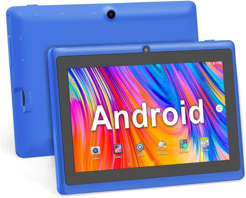 Haehne für Erwachsener Kinder Tablet (7", 8 GB, Android 5.0, mit A33 Quad Core, Dual Kameras, WiFi, Bluetooth) von Haehne