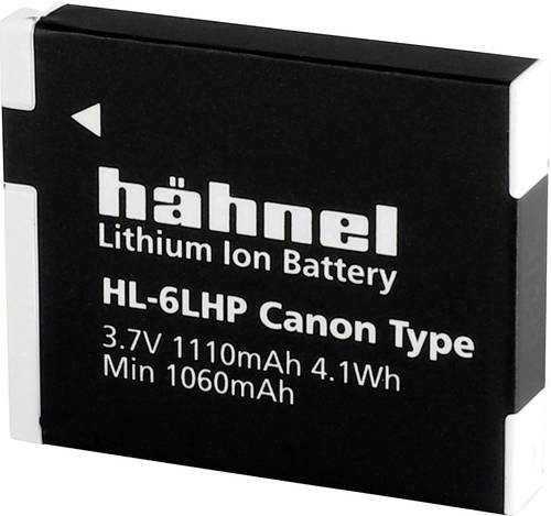 Hähnel Fototechnik HL-6LHP Kamera-Akku ersetzt Original-Akku (Kamera) NB-6L, NB-6LH 3.7V 1110 mAh von Hähnel Fototechnik