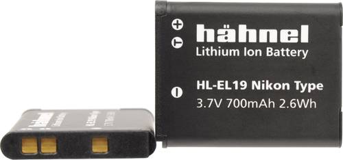 Hähnel Fototechnik HL-EL19 Kamera-Akku ersetzt Original-Akku (Kamera) EN-EL19 3.7V 700 mAh von Hähnel Fototechnik