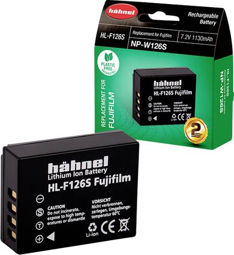 Hähnel Fototechnik HL-F126S Kamera-Akku ersetzt Original-Akku (Kamera) NP-F126S 7.2V 1130 mAh von Hähnel Fototechnik