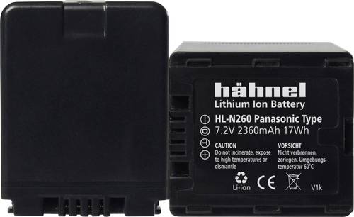 Hähnel Fototechnik HL-N260 Kamera-Akku ersetzt Original-Akku (Kamera) VW-VBN130, VW-VBN130E, VW-VBN von Hähnel Fototechnik