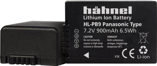 Hähnel Fototechnik HL-PB9 Kamera-Akku ersetzt Original-Akku (Kamera) DMW-BMB9E 7.2V 900 mAh von Hähnel Fototechnik