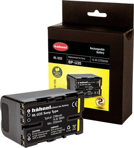 Hähnel Fototechnik HL-U35 Kamera-Akku ersetzt Original-Akku (Kamera) BP-U35 14.4V 2700 mAh von Hähnel Fototechnik