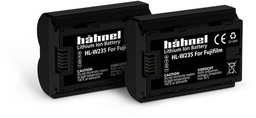 Hähnel Fototechnik HL-W235, 2er Kamera-Akku ersetzt Original-Akku (Kamera) NP-W235 7.2V 2250 mAh von Hähnel Fototechnik