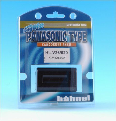 Hähnel HL-620 7,2V 3700mAh Li-Ion Ersatzakku Typ Panasonic CGR-620 von Hähnel