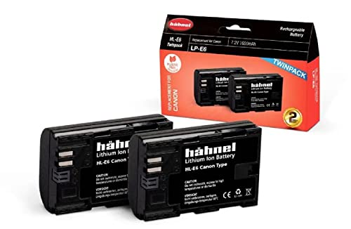 Hähnel - HL-E6n Canon Typ Twin Pack - Kamerazubehör - Zwei Li-Ion Akkus Hähnel - HL-E6n Canon Typ Twin Pack - Kamerazubehör - Zwei Li-Ion Akkus von Hähnel
