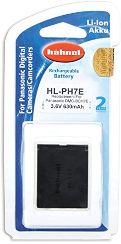 Hähnel HL PH7E 3,7V 630mA Ersatzakku Typ DMC-BCH7E für Lumix DMC-FP1, FP2, FP3 von Hähnel