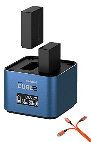Hähnel ProCube 2 Doppel-Ladegerät kompatibel mit Panasonic DMW-BLC12 / DMW-BLF19 / DMW-BLG10 / DMW-BLJ31 Hähnel ProCube 2 Doppel-Ladegerät kompatibel mit Panasonic DMW-BLC12 / DMW-BLF19 / DMW-BLG10 / DMW-BLJ31 von Hähnel