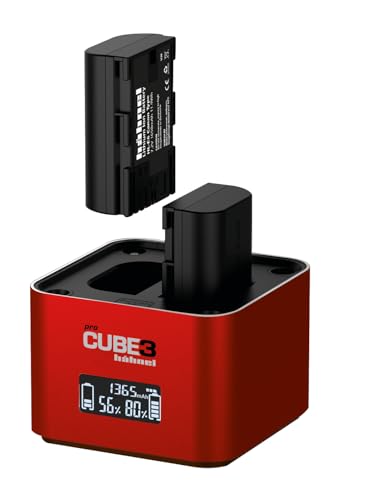 Hähnel - ProCube3 - Für Canon - DSLR Duo-Ladegerät - Schnelleres Aufladen - USB Typ-C Eingang Hähnel - ProCube3 - Für Canon - DSLR Duo-Ladegerät - Schnelleres Aufladen - USB Typ-C Eingang von Hähnel