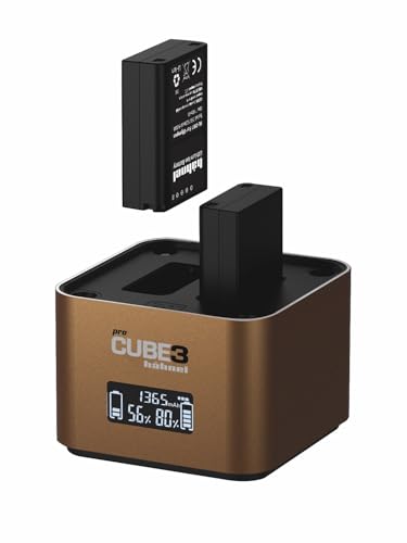 Hähnel - ProCube3 - Für Olympus - DSLR-Duo-Ladegerät - Schnelleres Laden - USB-Typ-C-Eingang Hähnel - ProCube3 - Für Olympus - DSLR-Duo-Ladegerät - Schnelleres Laden - USB-Typ-C-Eingang von Hähnel