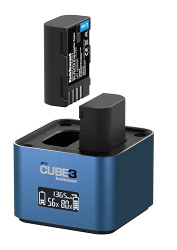 Hähnel - ProCube3 - Für Panasonic - DSLR Duo-Ladegerät - Schnelleres Laden - USB Typ-C Eingang Hähnel - ProCube3 - Für Panasonic - DSLR Duo-Ladegerät - Schnelleres Laden - USB Typ-C Eingang von Hähnel