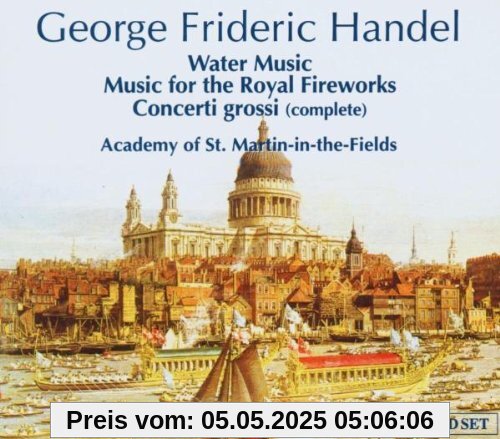 G.F. Händel: Wassermusik, Feuerwerksmusik, Concerti Grossi [UK-Import] von Georg Friedrich Händel