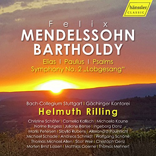 Mendelssohn: Sacred Works // Elias op. 70 // Paulus op. 36 // Psalmen // Symphonie Nr. 2 ´Lobgesang` von Hänssler Classic