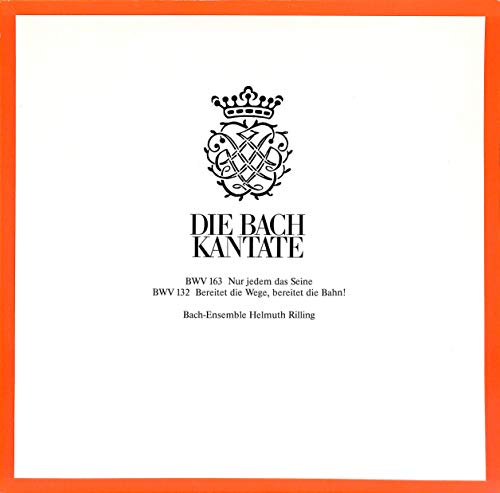 Bach: Die Bach Kantate BWV 163 / BWV 132 - Vinyl LP von Hänssler-Verlag