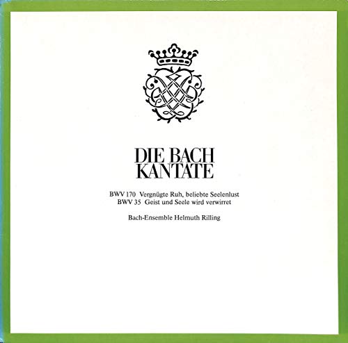 Bach: Die Bach Kantate BWV 170 / BWV 35 - Vinyl LP von Hänssler-Verlag