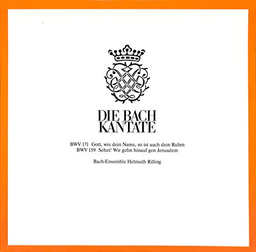 Bach: Die Bach Kantate BWV 171 / BWV 159 - Vinyl LP von Hänssler-Verlag