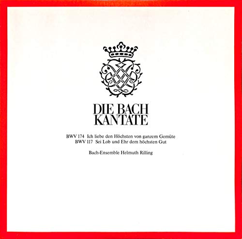 Bach: Die Bach Kantate BWV 174 / BWV 117 - Vinyl LP von Hänssler-Verlag