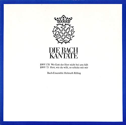 Bach: Die Bach Kantate BWV 178 / BWV 73 - Vinyl LP von Hänssler-Verlag