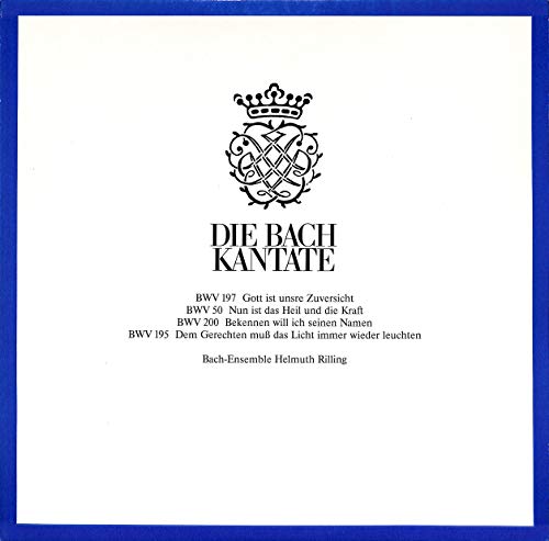 Bach: Die Bach Kantate BWV 197 / BWV 50 / BWV 200 / BWV 195 - Vinyl LP von Hänssler-Verlag
