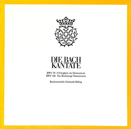 Bach: Die Bach Kantate BWV 20 / BWV 168 - Vinyl LP von Hänssler-Verlag
