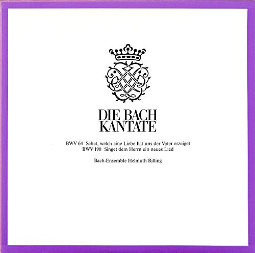 Bach: Die Bach Kantate BWV 64 / BWV 190 - Vinyl LP von Hänssler-Verlag