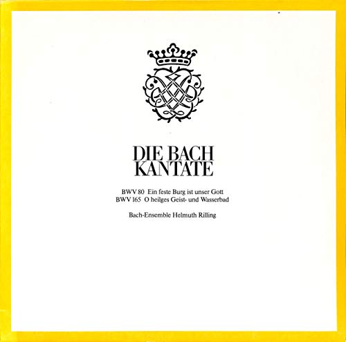 Bach: Die Bach Kantate BWV 80 / BWV 165 - Vinyl LP von Hänssler-Verlag