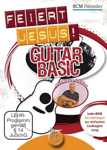 Feiert Jesus! Guitar Basic: Lehr-DVD für Anfänger zur einfachen Liedbegleitung Feiert Jesus! Guitar Basic: Lehr-DVD für Anfänger zur einfachen Liedbegleitung von Hänssler