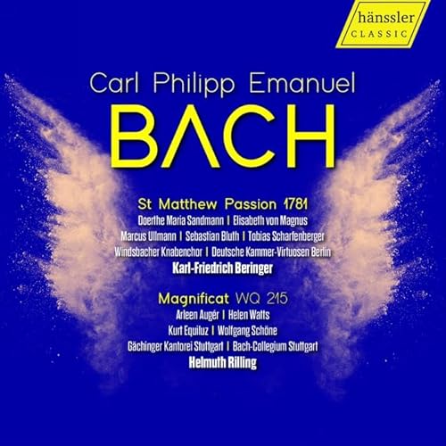 St. Matthew Passion 1781 & Magnificat Wq 215 St. Matthew Passion 1781 & Magnificat Wq 215 von Hänssler