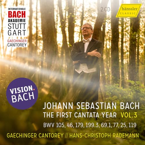 Vision Bach Vol.3 - the First Cantata Year Vision Bach Vol.3 - the First Cantata Year von Haenssler Classic