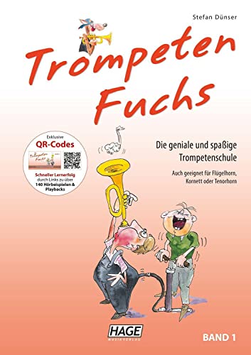 Stefan Dünser - Trompeten-Fuchs - Band 1 - mit Online QR-Codes - 9783866260788 von Hage Verlag