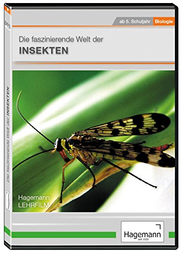 Die faszinierende Welt der Insekten - DVD - Lehrfilm für Unterricht und Ausbildung - Hagemann 180262 - Einzel- und Schullizenz von Hagemann