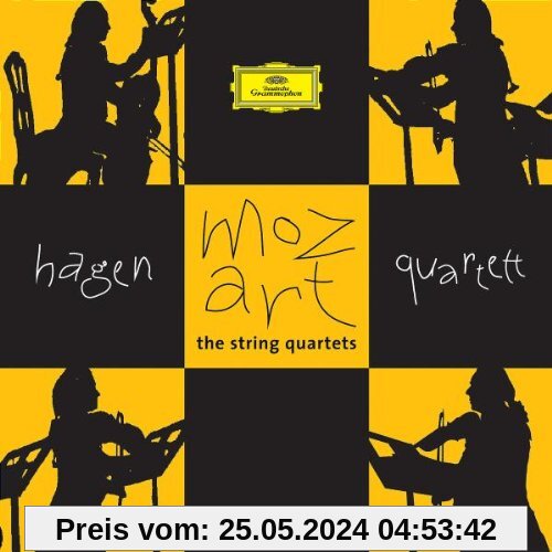 Sämtliche Streichquartette 1-23 (Ga) von Hagen Quartett