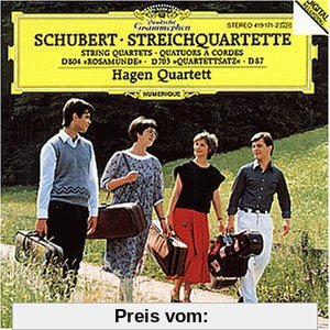 Streichquartette D 87/703/804 von Hagen Quartett