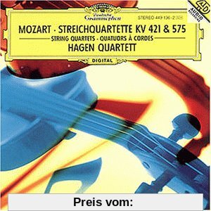 Streichquartette KV 421 und 575 von Hagen Quartett