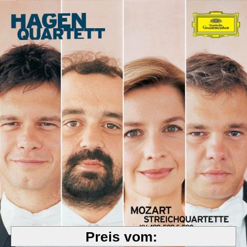 Streichquartette Kv 499/Kv 589/Kv 590 von Hagen Quartett
