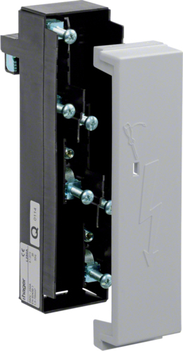 Anschlussmodul 250A,für SS 60mm L250A - Anschlussmodul 1,5-70mm²,rund,Al+CU (L250A) von Hager