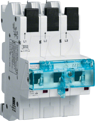 HAGER HTS340E - SLS-Schalter 3P E-40A Sammelschiene QC HAGER HTS340E - SLS-Schalter 3P E-40A Sammelschiene QC von Hager