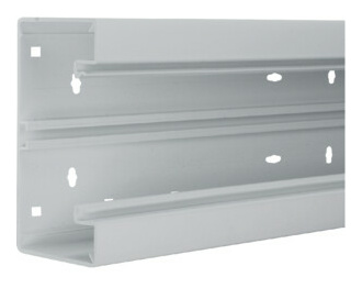 Hager BR6513017035 Brüstungskanal-Unterteil lg (2m) von Hager