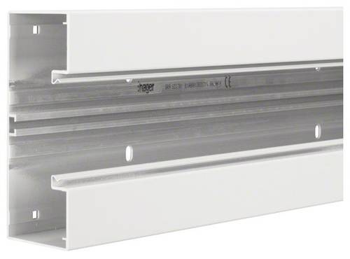 Hager BRA6517019016 Brüstungskanal Unterteil (L x B) 2000mm x 170mm 2m Weiß von Hager