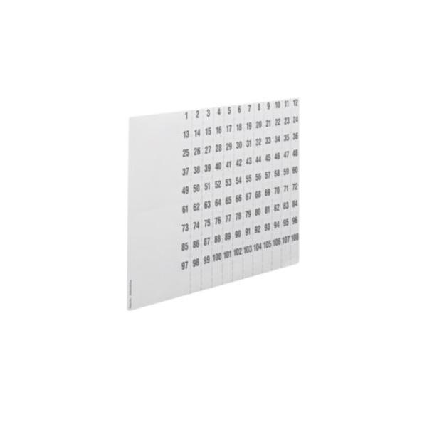 Hager Beschriftungsbögen,uniZ ZZ90C (VE10) von Hager