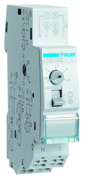 Hager EMS005 Treppenlichtzeitschalter Hager EMS005 Treppenlichtzeitschalter von Hager